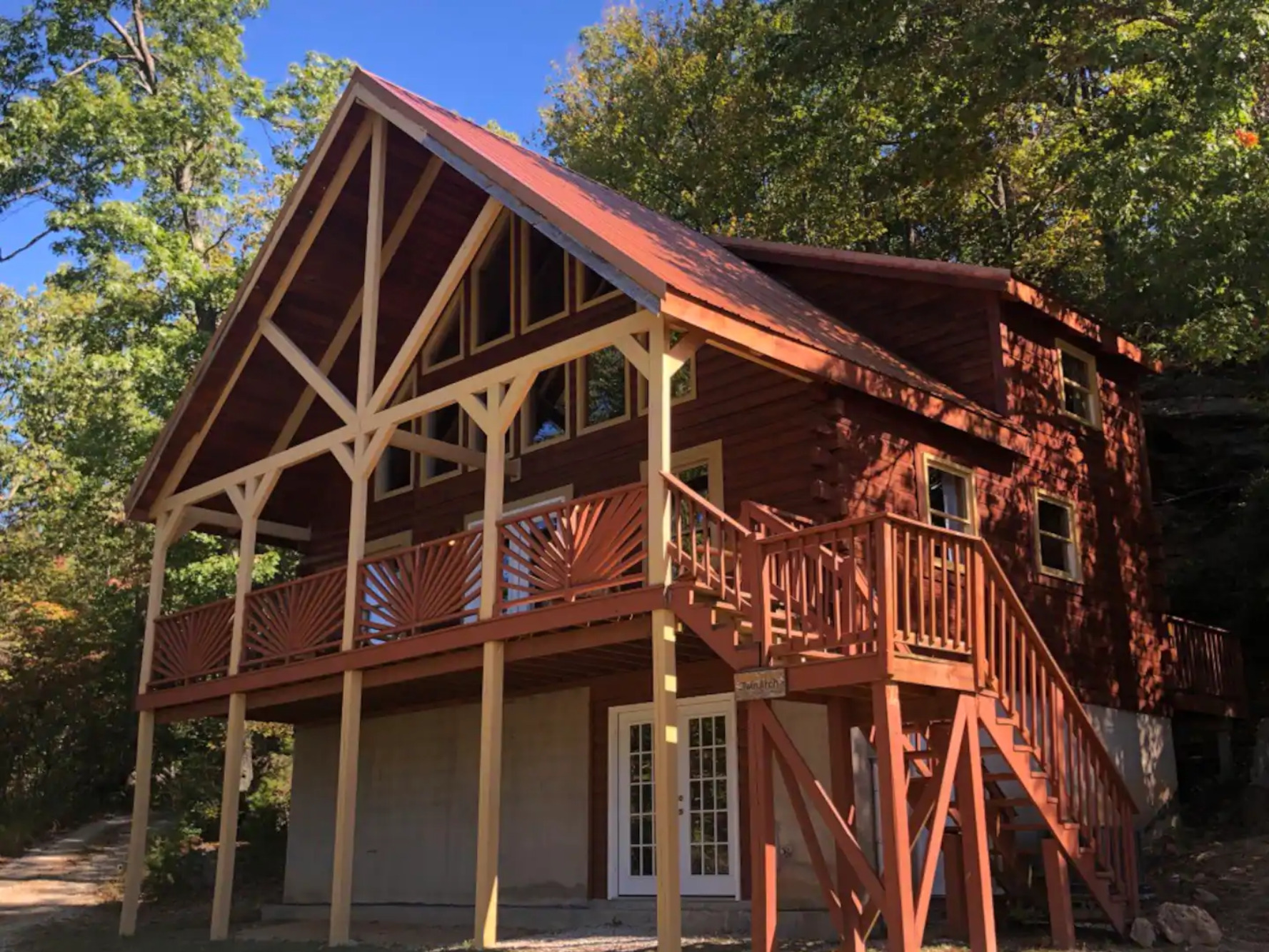 Twin Arch Cabin No Pet Friendly Airbnb Vacation KY